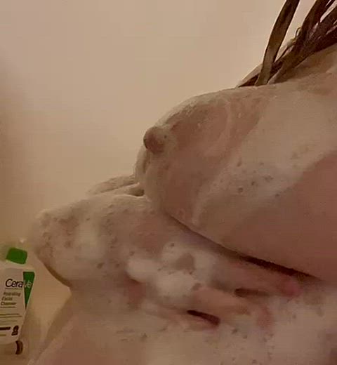 I love to be milked in the shower