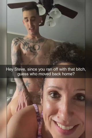 Mom gets over cheating Dad by letting Son stay in her bed.