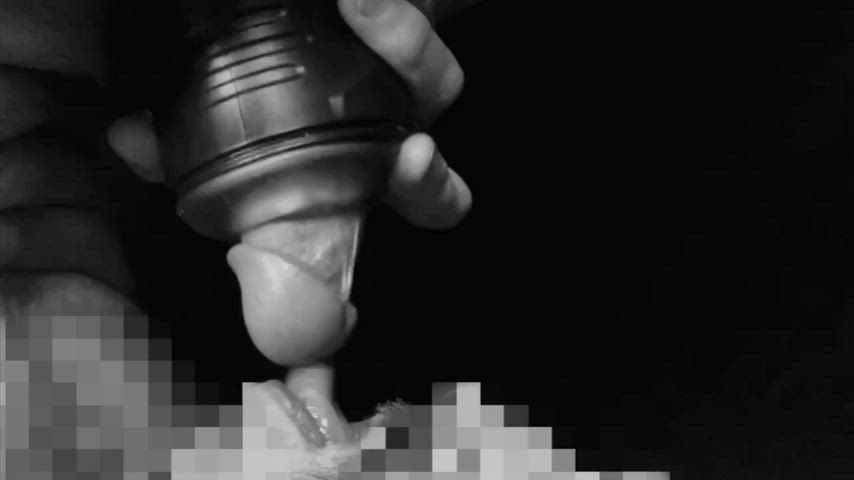 cumshot gay sex toy solo clip