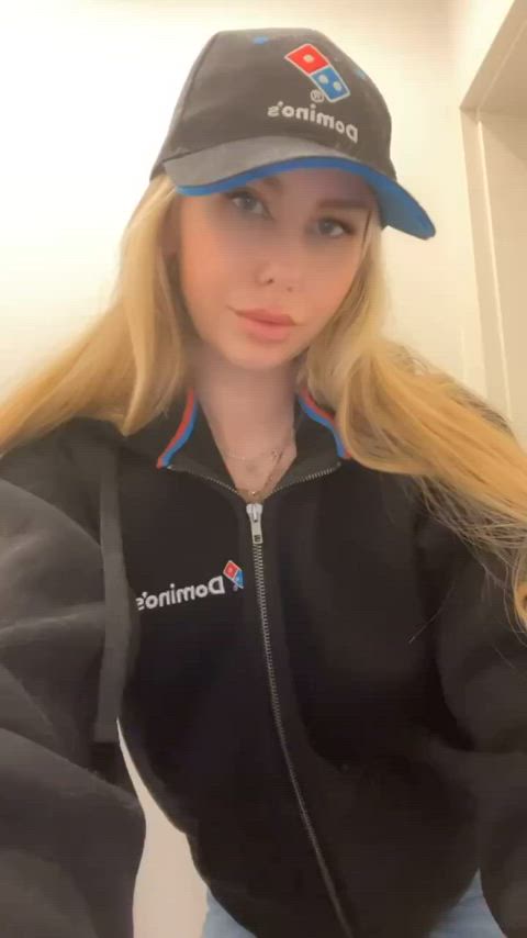 Do you like delivery girl's tits?