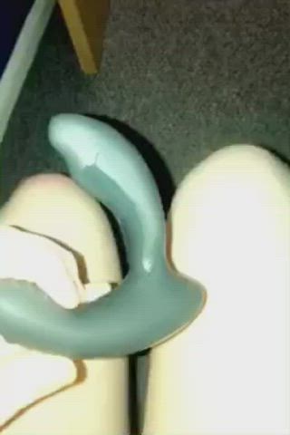 Cum Shaking Toy Vibrator Wet clip