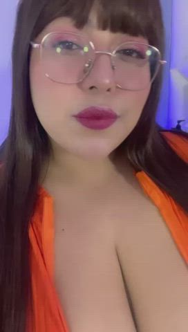 bbw cosplay cute latina natural tits solo tits clip