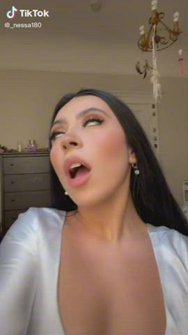 Bouncing Cute Latina Tight TikTok clip