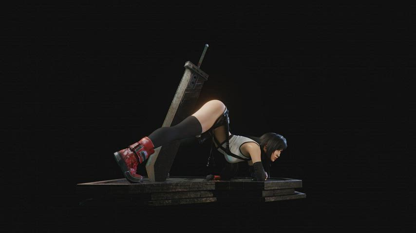 Tifa in her Jack-O Pose, (QOC) [Final Fantasy]