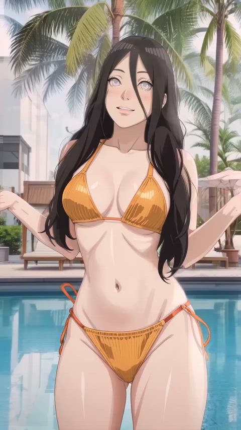 animation anime bikini dance dancing ecchi hentai animated-sex ecchi-anime hanime