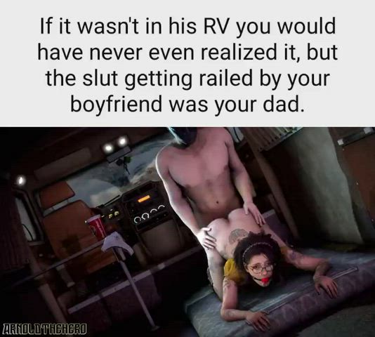 Sissy dad steals bf