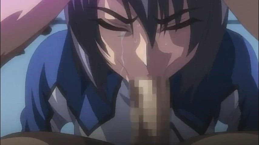 [Kangoku Senkan] Female Officer gets a Massive Cum Explosion in Her Mouth by her