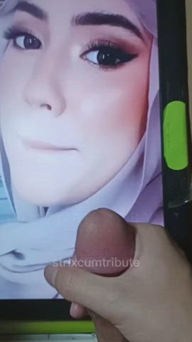 facial hijab malaysian clip