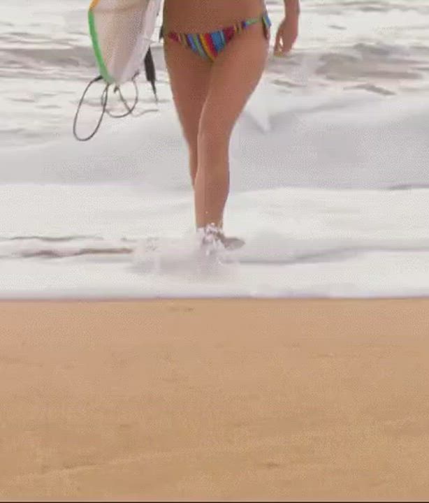 Beach Bikini Model clip