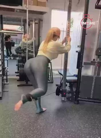 Ass Big Ass Blonde Fitness clip