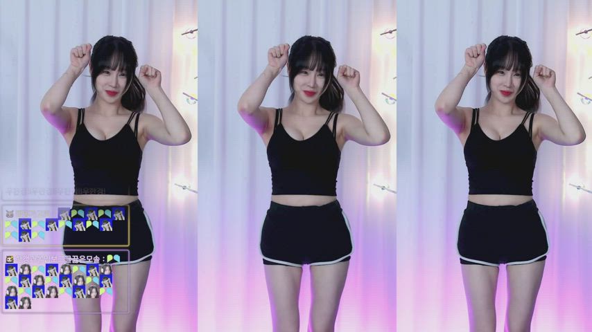 asian big tits dancing korean clip