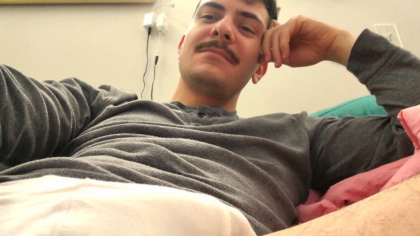 big dick bulge mustache clip