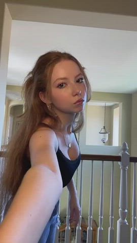 big tits redhead teen clip