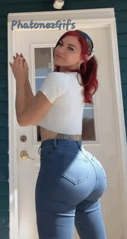 ass jeans white girl clip