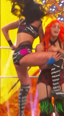 alt ass brunette goth petite teen thighs tight tight ass wrestling clip