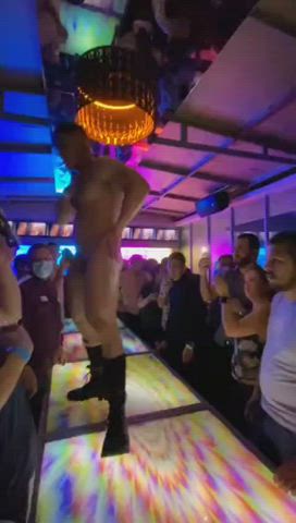 CFNM Cock Dancing Gay Nightclub Stripper clip