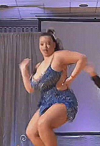 ass bbw big ass big tits dancing huge tits latina lingerie clip