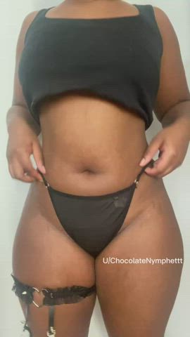 alt ebony goth hourglass teen thick tits clip