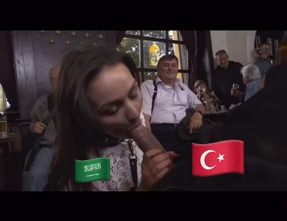 Arab tourists love being thrown between Turkish cocks