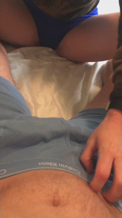 Milked his cock all over my sweaty socks 🤭