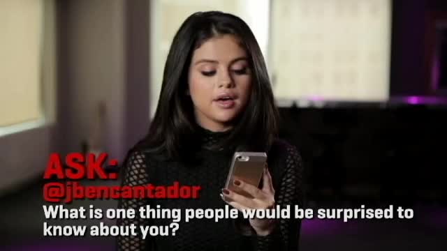 Selena Gomez talking dirty