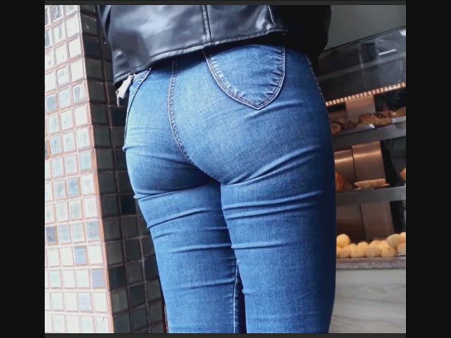 ass big ass booty candid fetish hidden cam jeans pawg voyeur worship clip