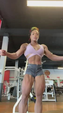 Bodybuilder Fake Boobs Kinky clip