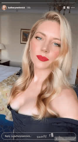 Big Tits Blonde Katheryn Winnick Lipstick Fetish clip