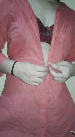 Bra Girlfriend Indian Small Tits Stripping clip