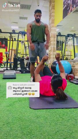 TikTok Indian MILF Gym clip