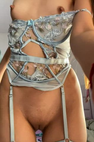 lingerie petite tits clip