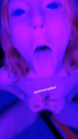 19 years old alien amateur babe body fansly long tongue loyalfans nsfw natural onlyfans