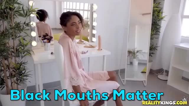 black mouths matter
