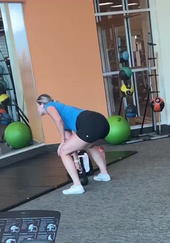 I go to the gym everyday and record big booty bitches working out. DM for vids