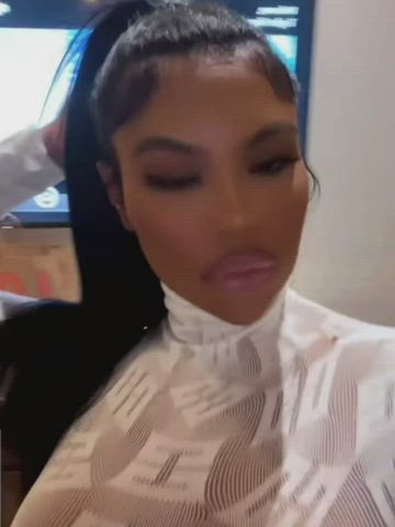 Chinese Ebony Nipples Party See Through Clothing clip
