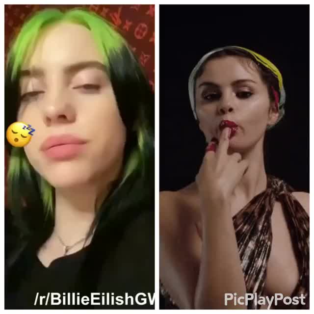 Who would give a better blowjob? Billie Eilish vs Selena Gomez