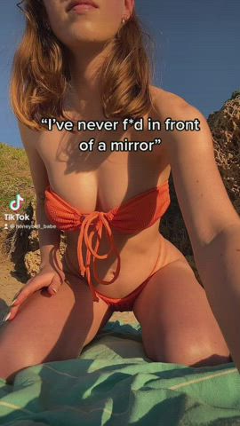 Australian Beach Bikini Blonde OnlyFans TikTok Tits clip