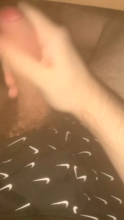 big dick cock jerk off male masturbation masturbating nsfw nude pov solo teen clip