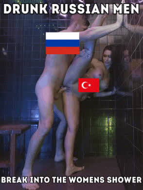 brunette domination flexible russian shower turkish clip