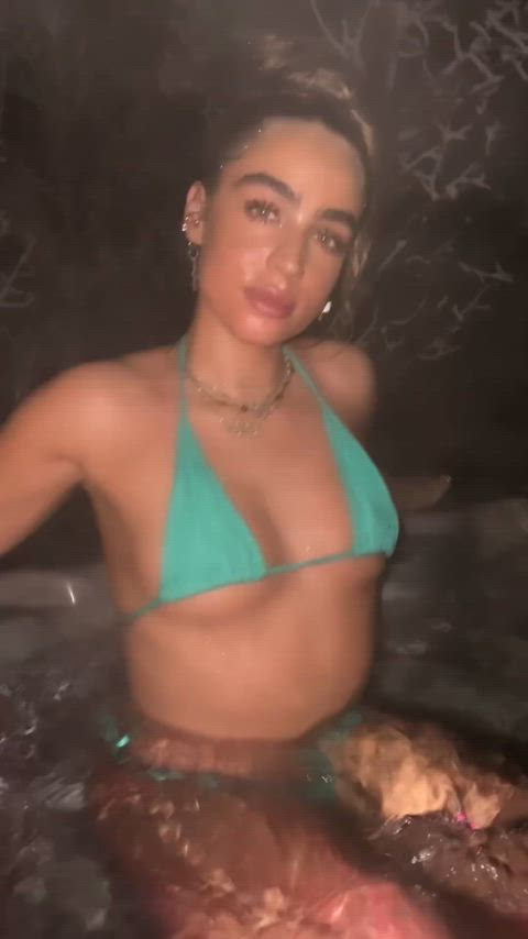 big ass celebrity hot tub clip