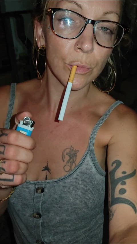 If you wanna watch a woman smoke --and not a girl-- I got you.