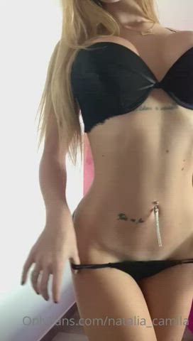 Big Ass Big Tits Blonde Latina Tanlines Tattoo clip