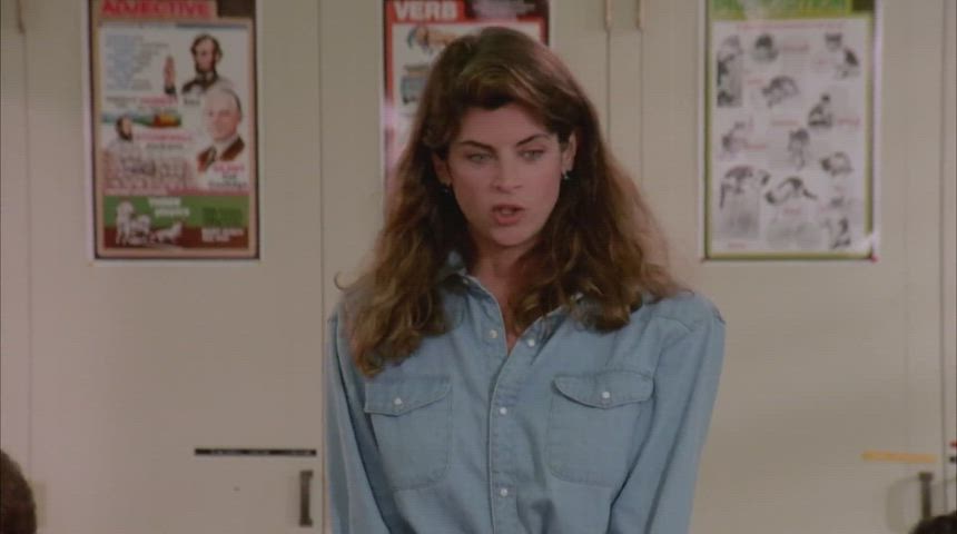 Kirstie Alley in Summer School (1987) RIP