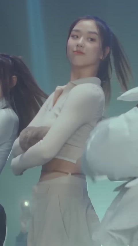 asian braless busty korean kpop clip