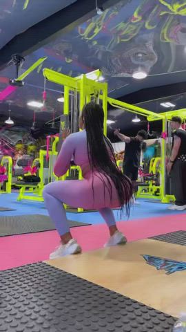 Celebrity Ebony Workout clip