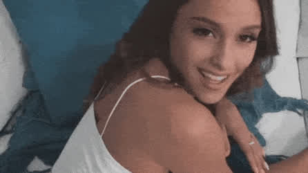 Ariana Grande Ass Celebrity Eye Contact Groping clip