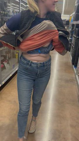 First time flashing in the store
