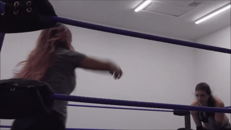 mexican white girl wrestling clip