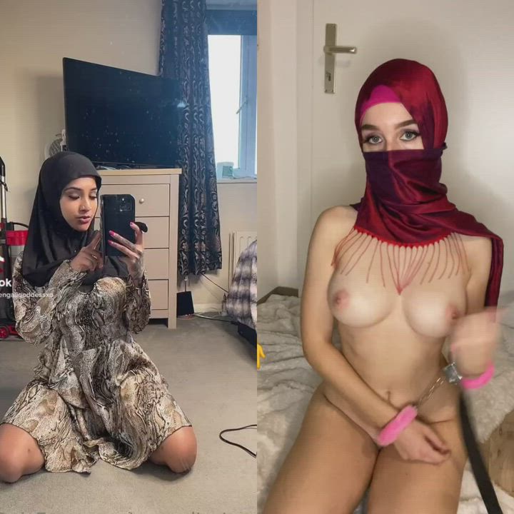 Arab Girls Nude TikTok clip