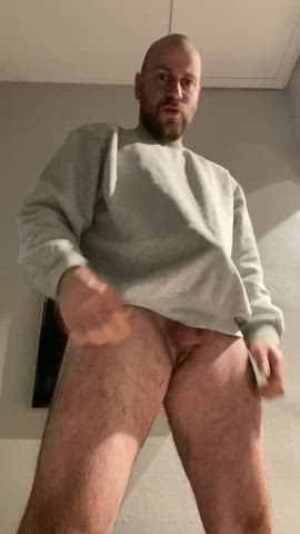 bisexual erection foreskin gay masturbating strip uncut clip